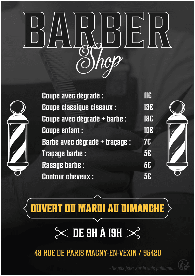 FLYER BARBER