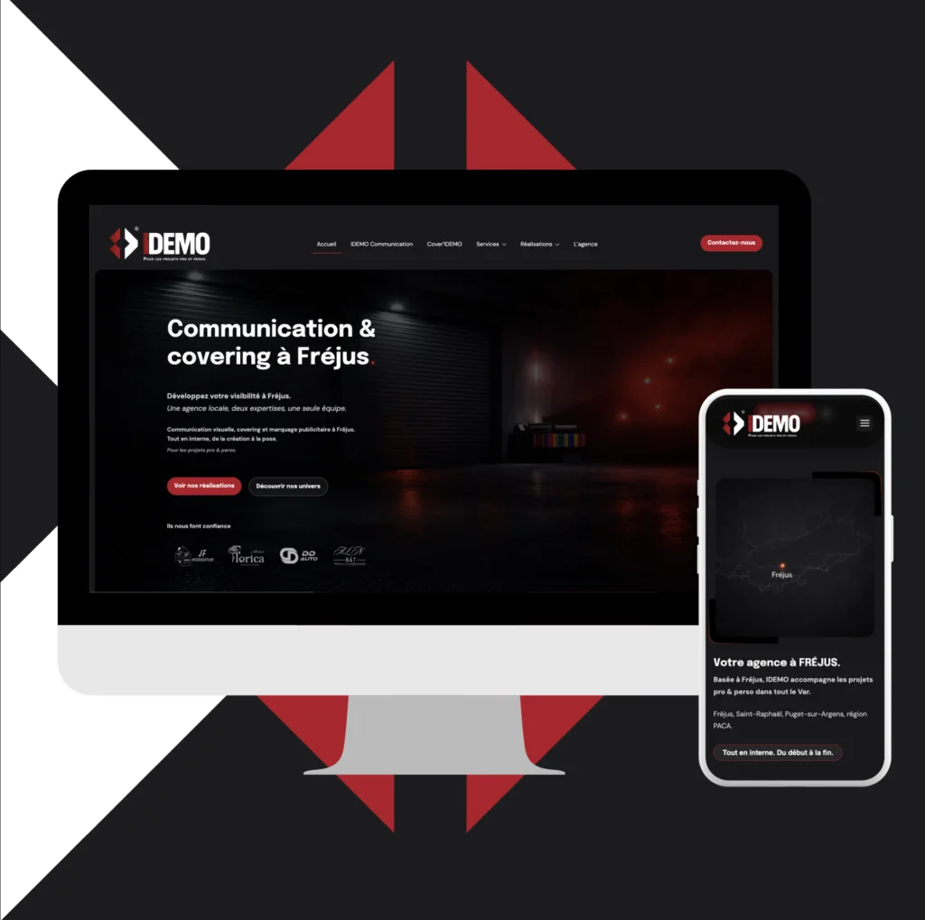 création de site fréjus
